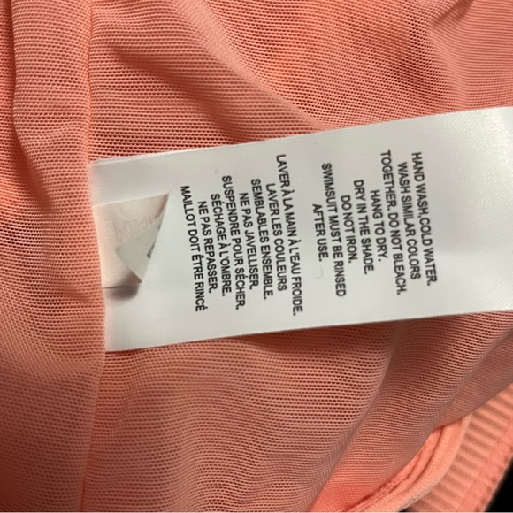 PENNINGTONS RESPONSIBLE V-Neck Tankini top with adjustable straps size 5X - Picture 13 of 16